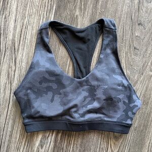 P'tula Black Camouflage Sports Bra